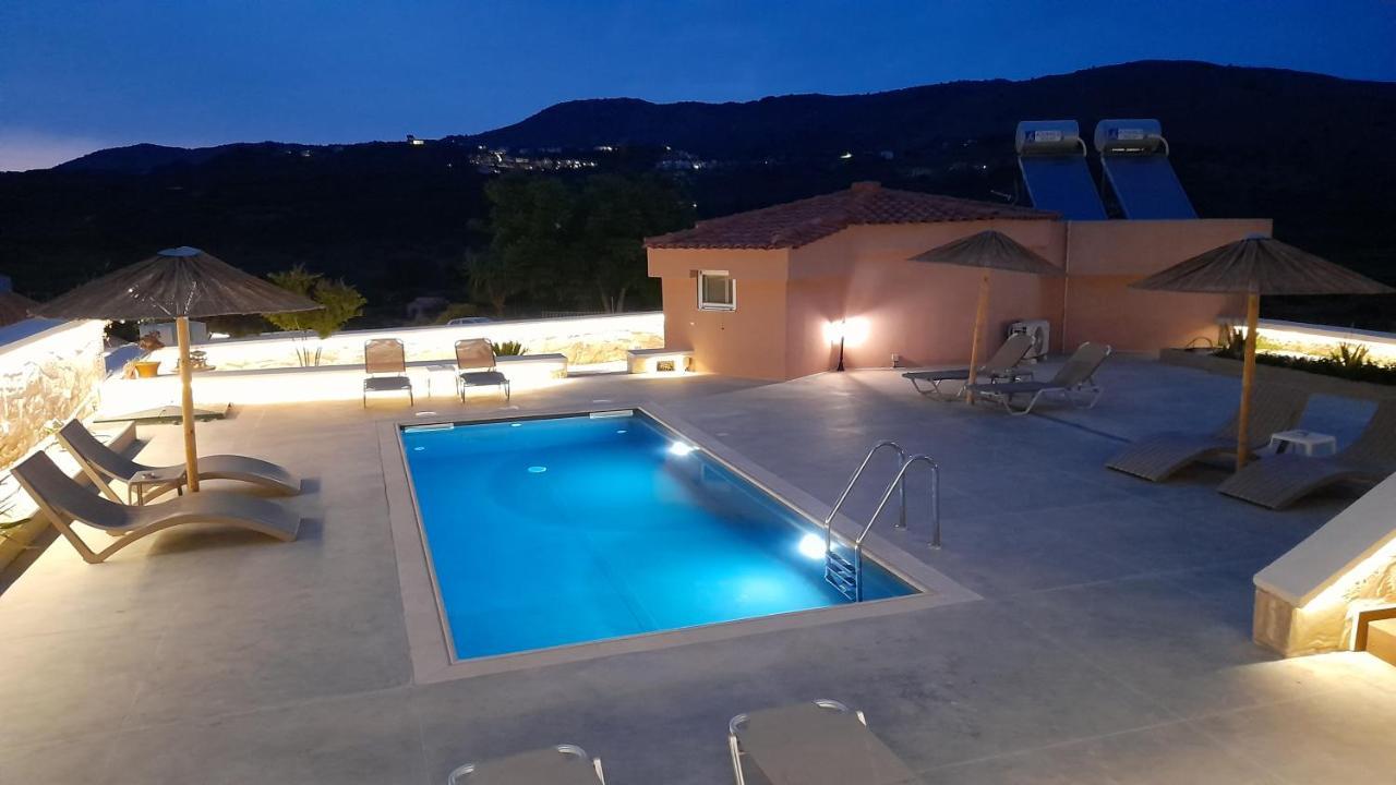 Georgioupoli Studio 2 With A Pool And Lake Views Exterior photo